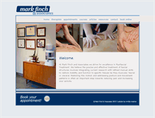 Tablet Screenshot of markfinch.ca